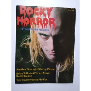 ROCKY HORROR Official Poster Magazine Vol. 1 No. 2 Tim Curry O'Brien